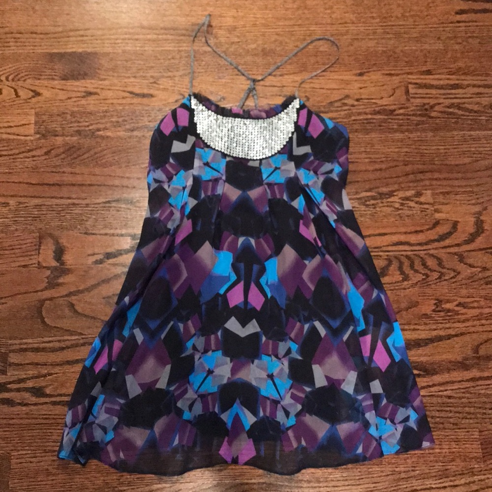 Free people embellished slip dress